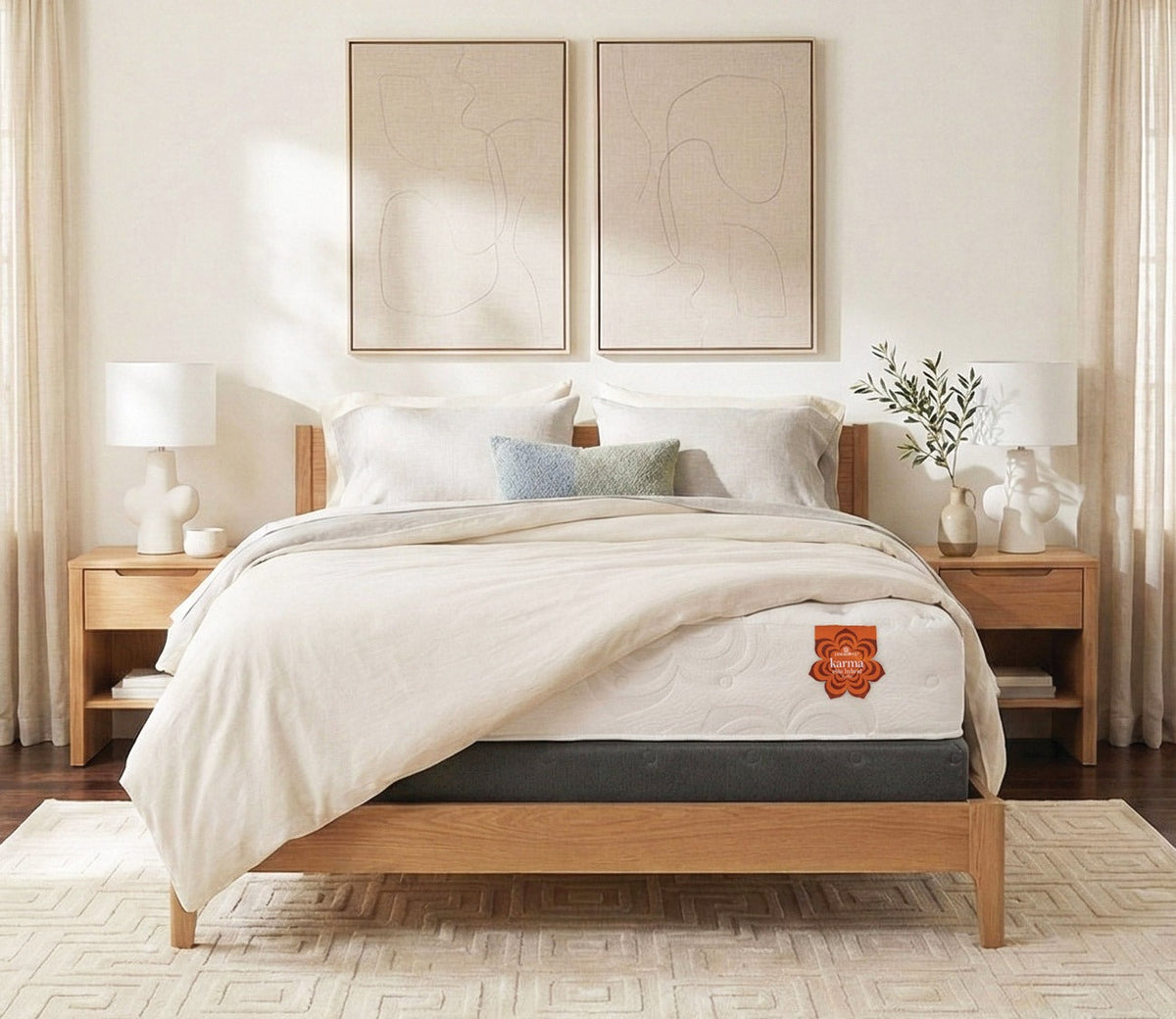 PranaSleep Karma Elite Hybrid Plush Mattress