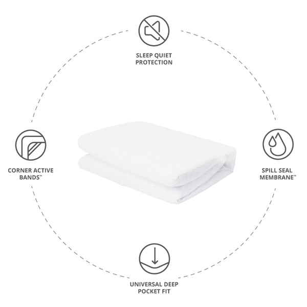 Cariloha Aloha Soft Bamboo Jaquard Mattress Protector