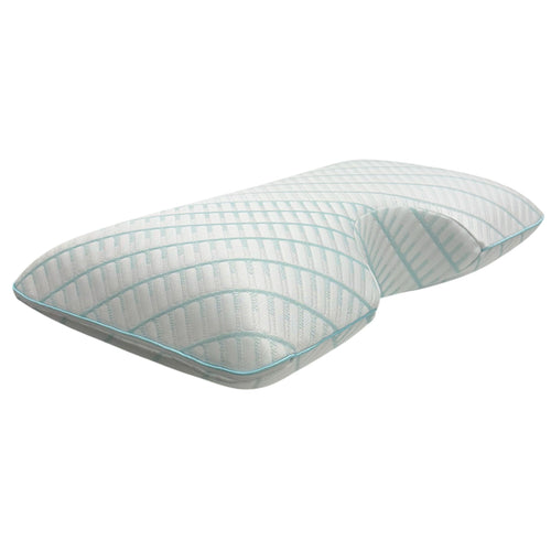 Bedtech Blue Ice Cool Tech Curve Pillow 1