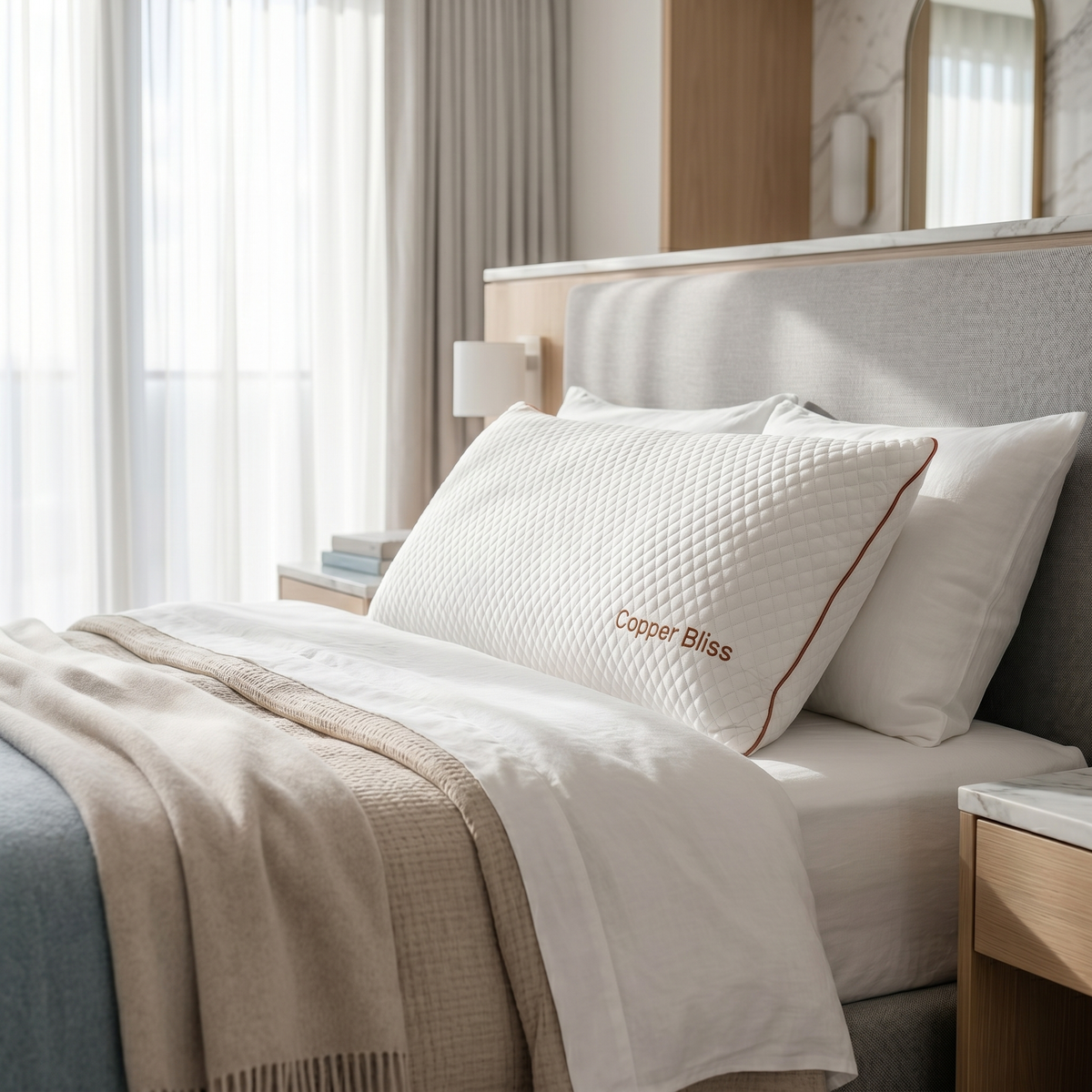 BedTech Copper Bliss Pillow